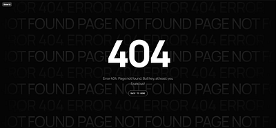 404 Framer 404 framer webdesign