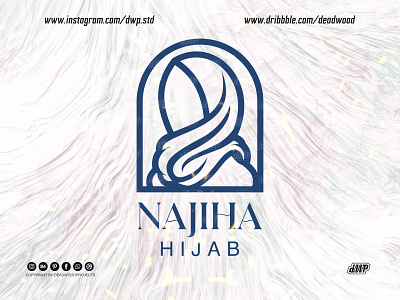 Hijab logo design graphic design illustration logo vector