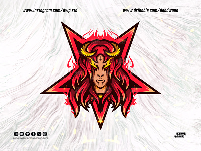 Mascot logo design graphic design illustration logo vector