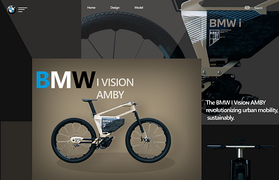 BMW Website Landing Page