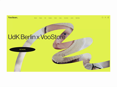 VooStore/E-commerce animation design ui ux web