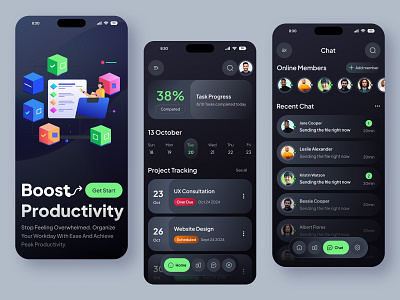 Task Management App Design android animation app interaction app ui design interface ios management app managment mobile mobile app design mobile design planner product deisgn product design tracking ui ux work list