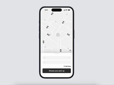 Cab Booking Animation - Figma 2d animation booking branding cab figma illustration ui uiux ux