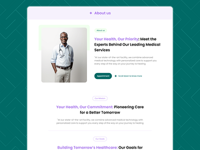 Healthcare Web UI android app branding design graphic design hospital hospital website illustration logo sarthak jadvani typography ui uiux user interface user research ux vector web website