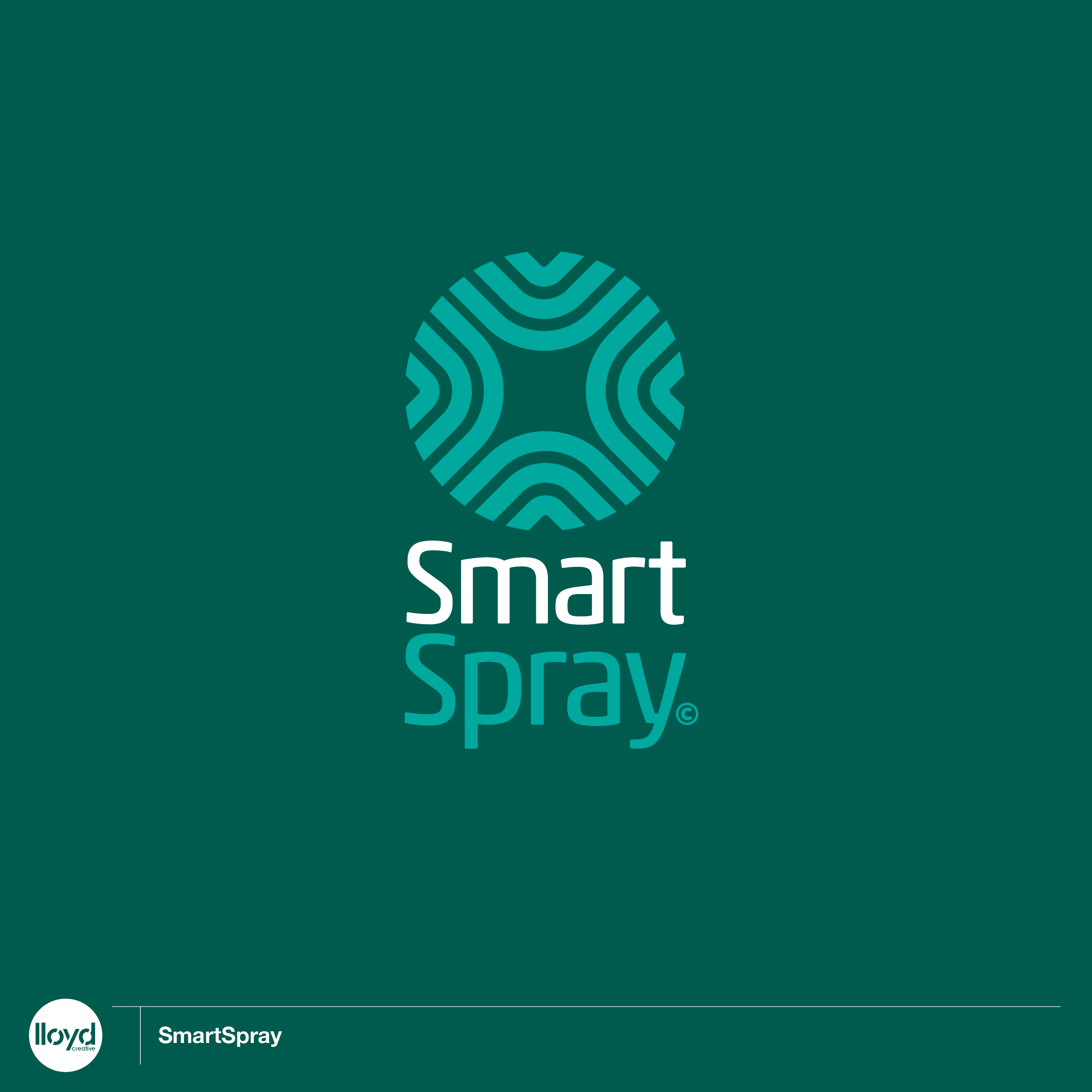 A Smarter Way to Spray agriculture agritech branding identity logo