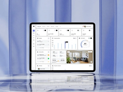 Odradek — AI Powered Smart Home ai smart home dashboard dashboard design experience design lightning smart home smart home design ui ux ux design web app web design