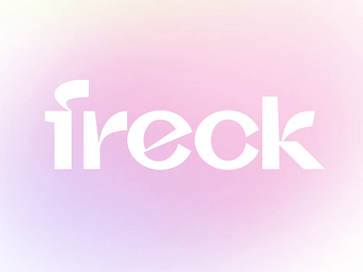 Freck Logo animation brand branding clean design gradient graphic design identity inspiration logo wordmark