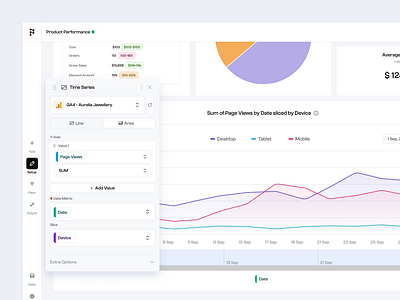 Polymer - Dashboard Animation 2 ai animation app business intelligence dashboard data graph ui ux visualisation