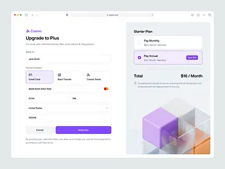 Browse thousands of Subscription Plan UI images for design inspiration ...