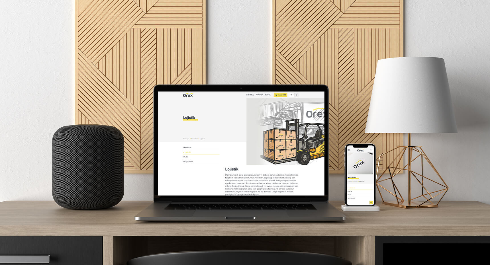Orex brand identity design landing page logo design parts spare parts ui ux user interface visual identity web design