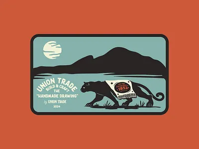 Union Trade is a product brand illustration art badge badge design branding design drawing graphic design illustration logo ui