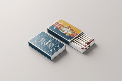 Handcraft old matches product design art badge badge design branding design drawing graphic design illustration logo ui