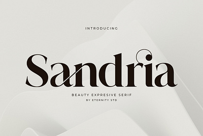 Sandria Beauty Serif aesthetic beauty beauty font branding cosmetics design elegant fashion font freedownload freefont graphic design logo magazine modern serif skincare stylish typeface typography