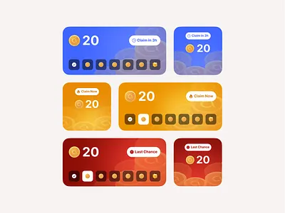 Home Screen Widgets app coins design home screen mobile payout streak ui ux ux design widget