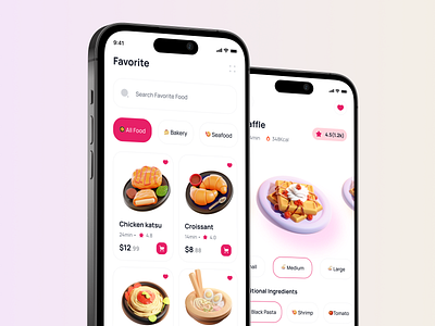 Food Delivery App UI UX Mobile Design 3d application delivery driver food delivery food marketplace food payment foodie foodlist mobile online food ui uiux