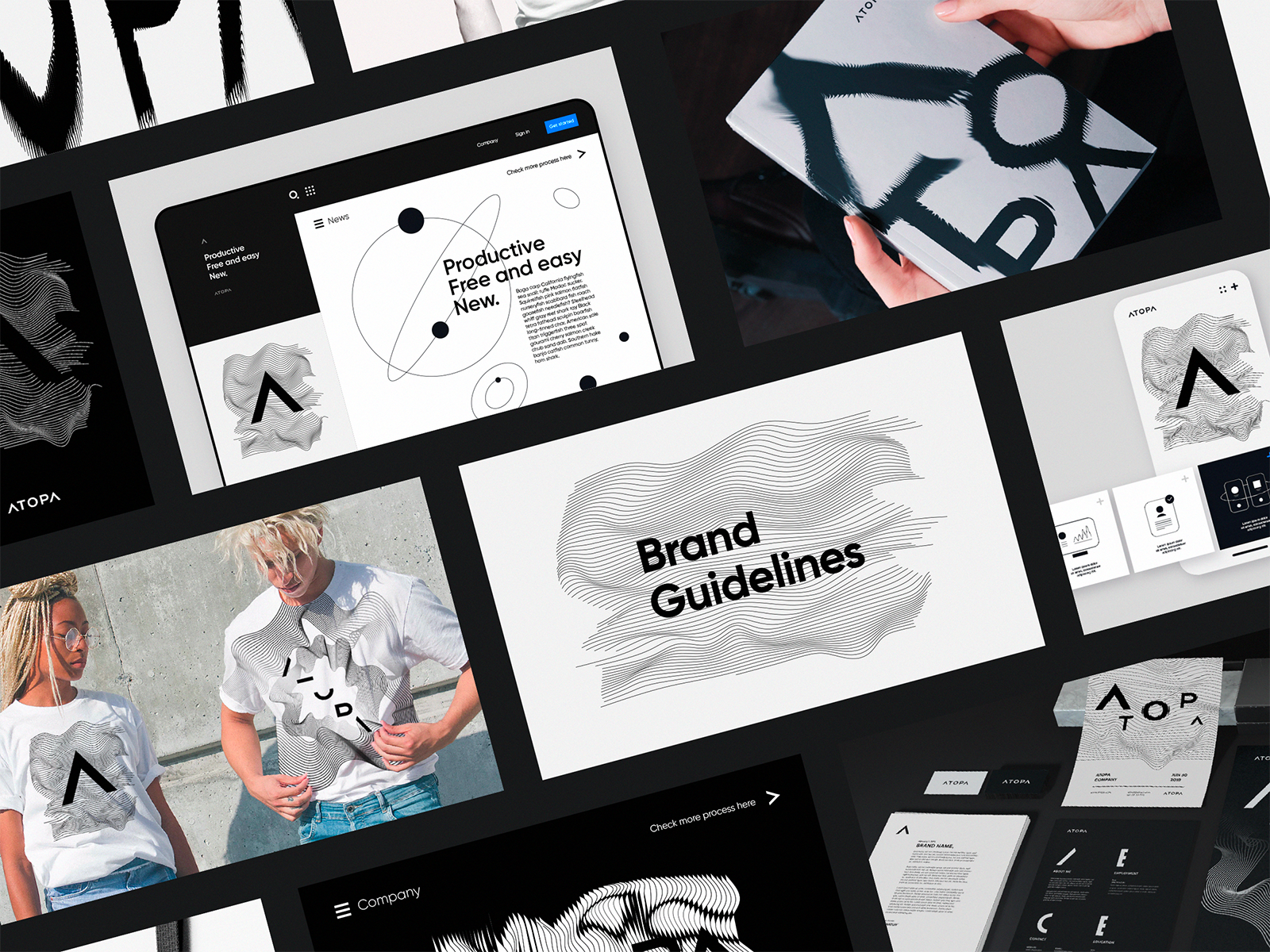 Example of Fintech Visual Brand Identity