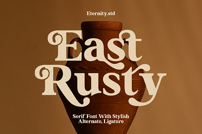 East Rusty Retro Serif aesthetic beauty beauty font canva classic decorative display fancy font freedownload freefont magazine modern retro stylish tren trendy typeface typography vintage