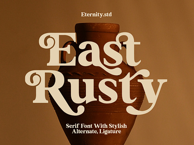 East Rusty Retro Serif aesthetic beauty beauty font canva classic decorative display fancy font freedownload freefont magazine modern retro stylish tren trendy typeface typography vintage