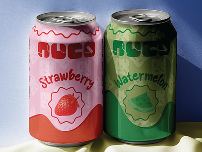 NUCO Soda Can - Branding branding design graphic design illustrator logo mockup packaging photoshop