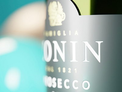 Zonin Prosecco 3d animation cgi product visualization