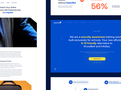 Cybernut — Website animation graphic design illustration logo mininimalist ui