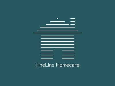 FineLine Homecare animation brand brand identity branding builder building construction graphic design home home care home services house logo logo design modern motion design motion graphics renovation repair visual design