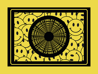 Smiley digital art graphic graphic design illustration logo poster art stickers typography vector