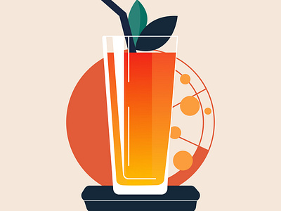 Fresh Juice branding brightness cafe figma freshness graphic design logo orange ui