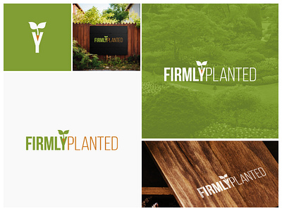 Firmly Planted Logo Design branding brandlogo creativelogo graphic design landscaping logo logodesign outdoor