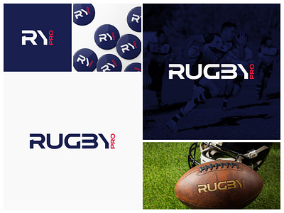 Rugby Pro Academy Logo Design academy adobeillustrator branding brandlogo creativelogo graphic design logo logodesign rugby sportsacademy