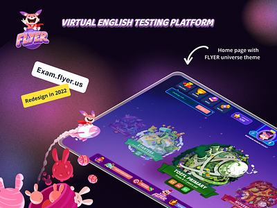 English testing website redesign in 2022 english for kids graphic design test ui ux design website design