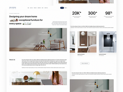 Furniture Website branding figma furniture ui userexperience userinterface ux
