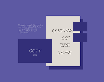 Colour Of The Year (Attractive Design) attractive design branding colour of the year coty design designing effects figma graphic design ui uiux ux visualization