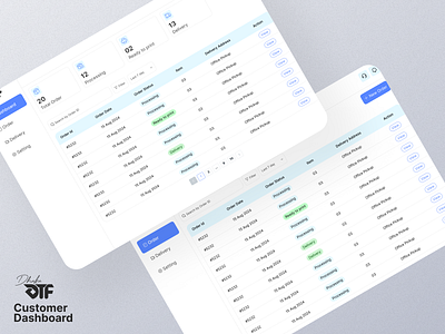 POS Dashboard User interface clean customer dashboard minimal order order management pos pos ui saas ui ui dashboard saas ui designer ui ux