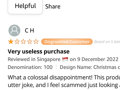 Disgruntled Amazon Reviewer amazon app design product design product designer ui uxdesign whatifux