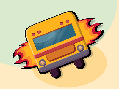 Bus illustration design illustration vector