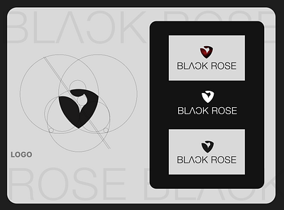 Black Rose Gym Rebrand logo rebrand website