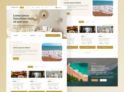PackXGen - Hotel template hotel hotel template ui ux web design