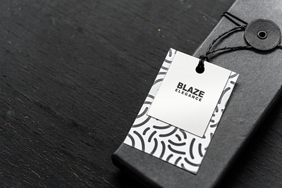 brand identity design project "Blaze elegance"