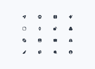 Cute filled icons asset cute filled icon pack icon set icons library mingcute