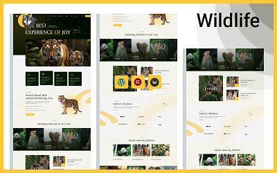 Wildlife 3d branding business graphic design illustration logo ui ux weldlfe