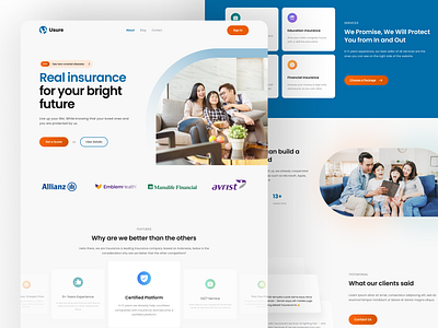 Landing Page Design | Website Design | Portfolio Work branding design figma landing page responsive ui uiux website deign website design