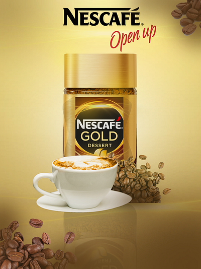 Nescafé social media poster