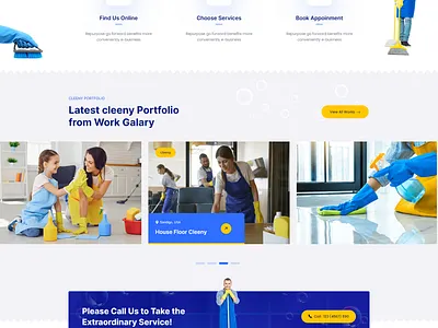 Cleeny - Cleaning Services & Repair Company HTML5 Template repair service