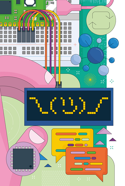 Get Started with MicroPython on Raspberry Pi Pico #10 vector