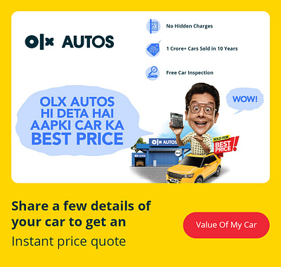 OLX Autos branding graphic design ui