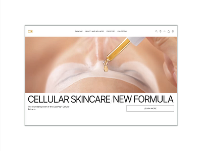Cellcosmet | E-commerce redesign animation cellcosmet design e commerce ui ux