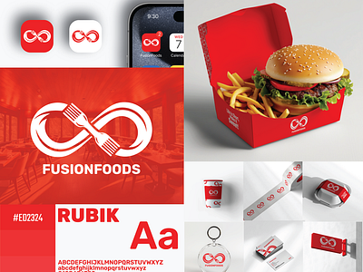 FusionFoods | Brand Identity brand brand design brand identity brand identity design branding business business logo food fusionfoods graphic design logo logo design
