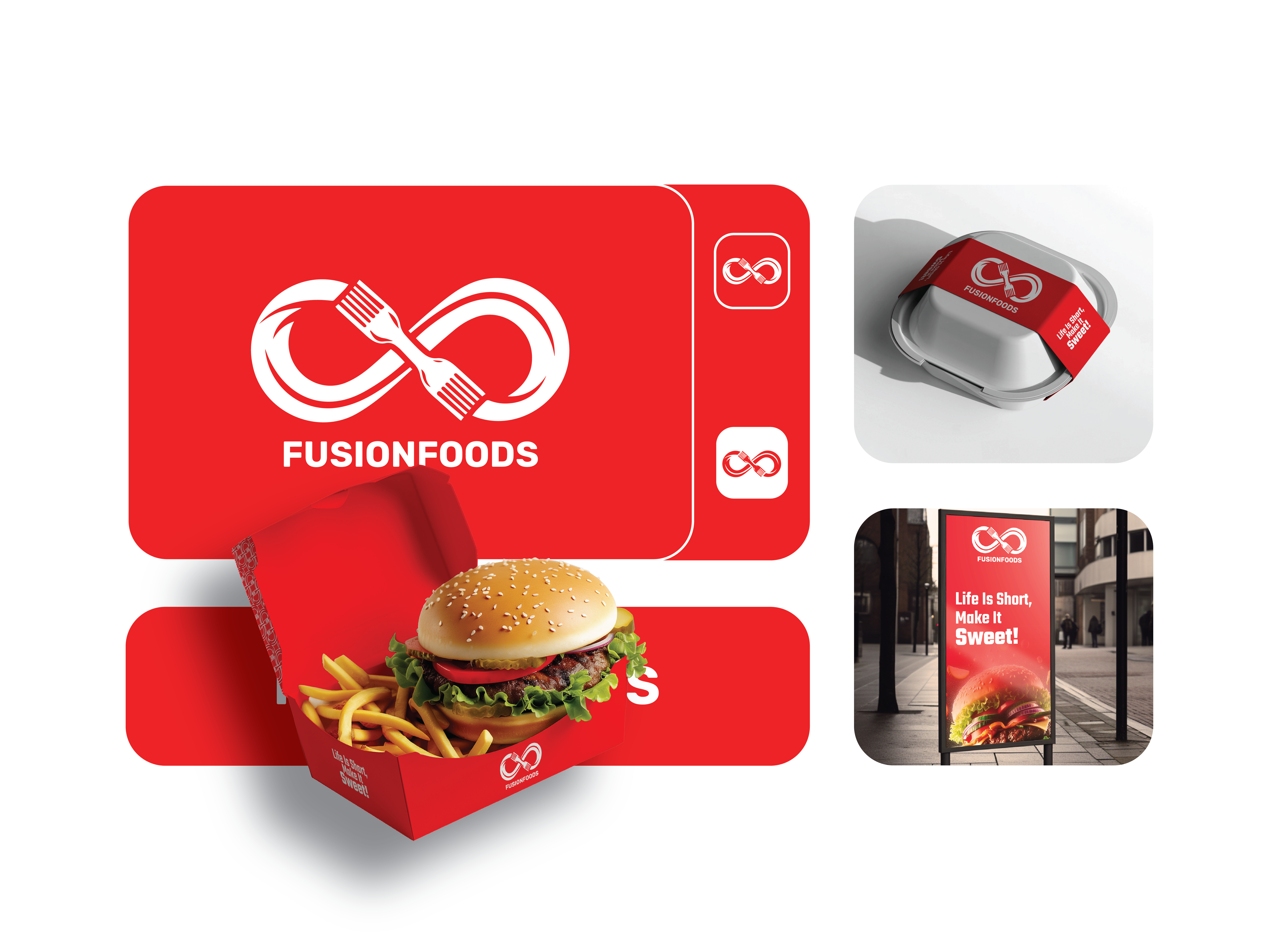FusionFoods | Brand Identity brand brand design brand identity brand identity design branding business business logo food fusionfoods graphic design logo logo design