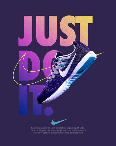 Just do it branding design logo poster ui